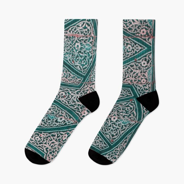 Item preview, Emerald Green Portuguese Tile Patterns designed and sold by antevasinart.