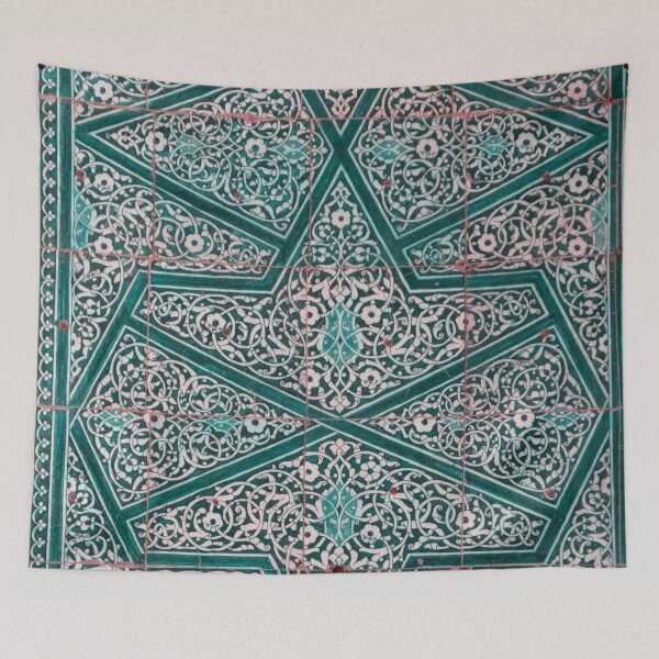 Item preview, Emerald Green Portuguese Tile Patterns designed and sold by antevasinart.