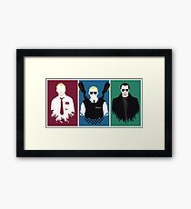 Cornetto Trilogy Framed Print