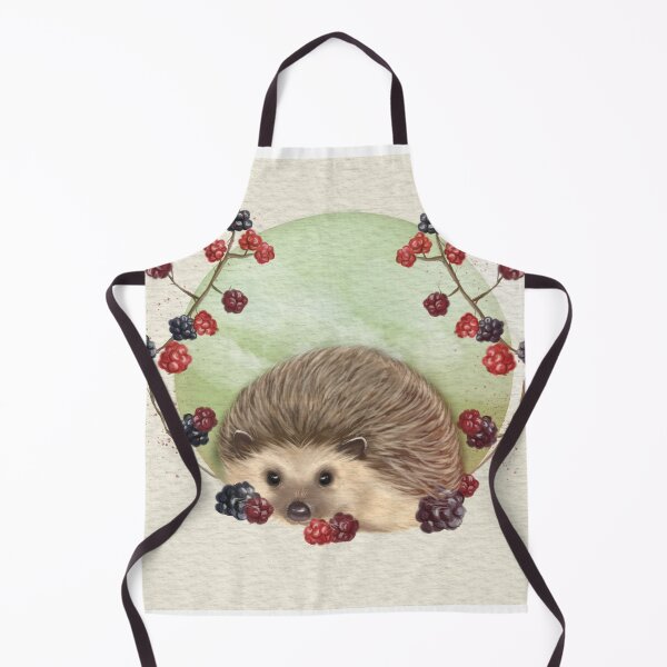 Item preview, Hedgehog and Berries designed and sold by ipaintleaves.
