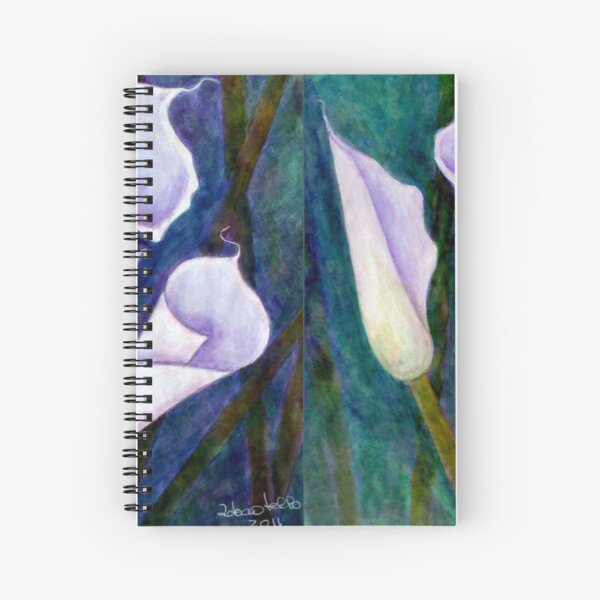 Cuadernos de espiral: Lirio Cala | Redbubble