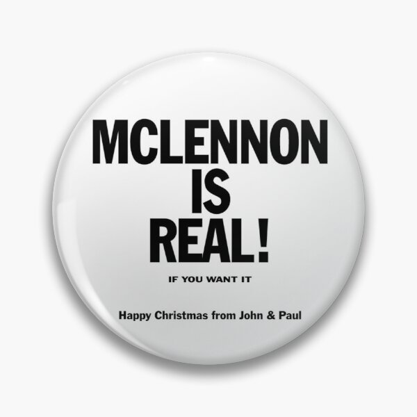 Item preview, MCLENNON IS REAL! (if you want it) designed and sold by Nothinggoodhere.