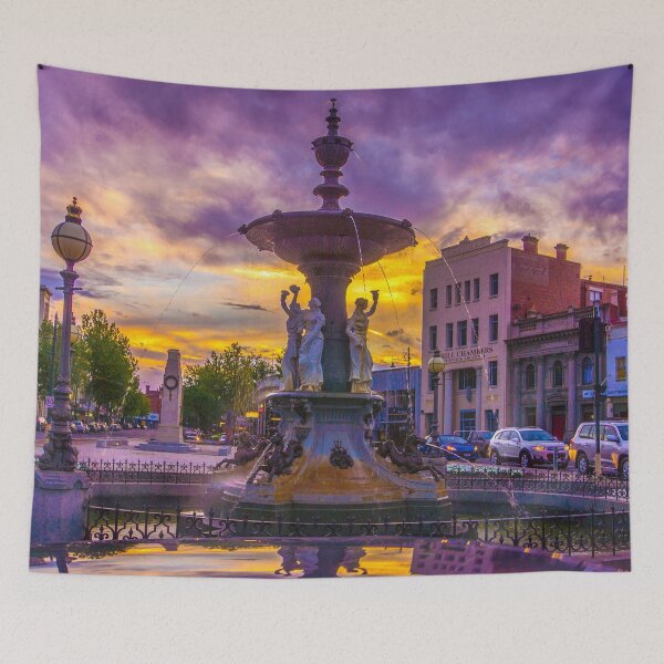 Item preview, Alexandra Fountain at Dusk designed and sold by Steven Jodoin.