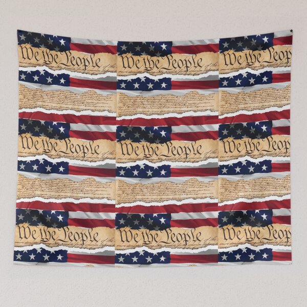 Item preview, We the people American flag designed and sold by EcMermaid1972.