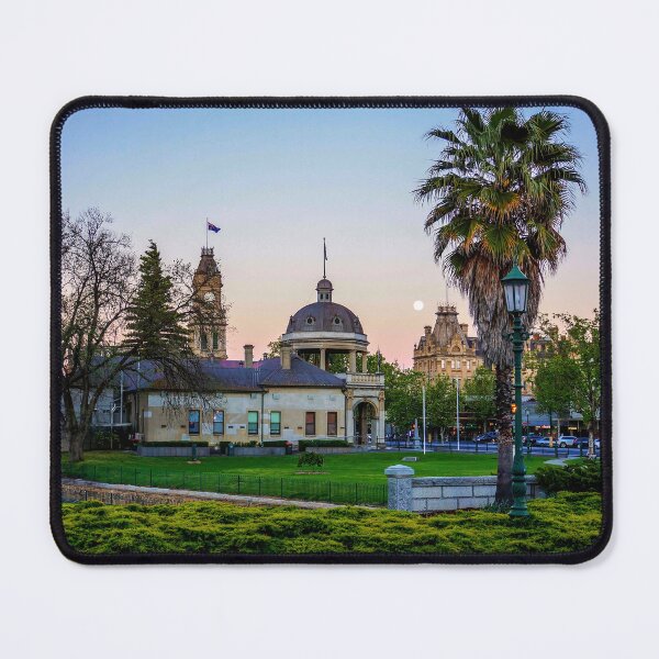 Item preview, Moonrise Over the Bendigo CBD designed and sold by Steven Jodoin.