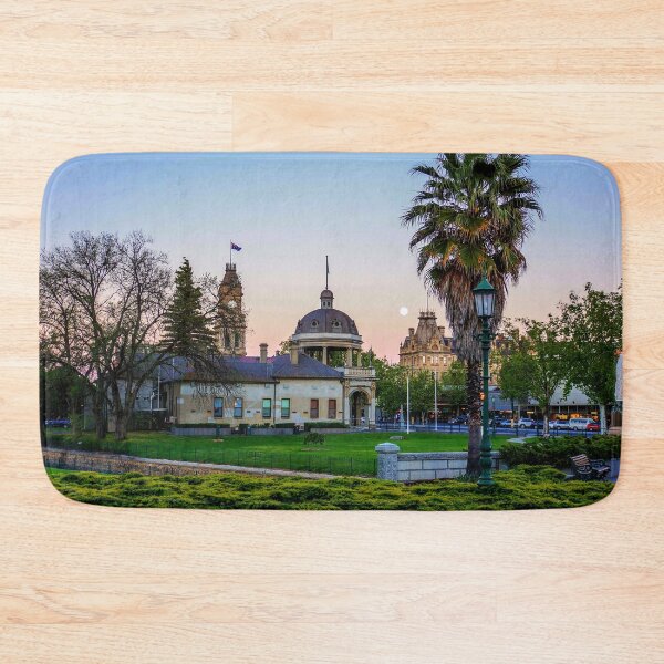 Item preview, Moonrise Over the Bendigo CBD designed and sold by Steven Jodoin.