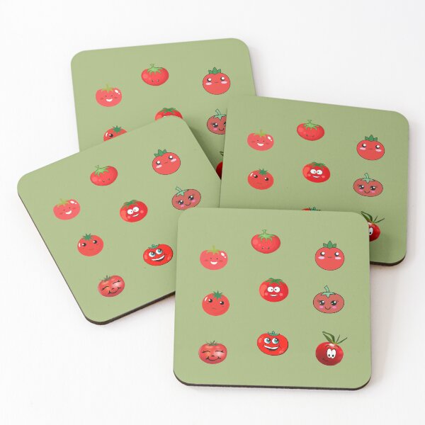 Item preview, Funny and Cute Happy Tomato Faces  designed and sold by silviaol.