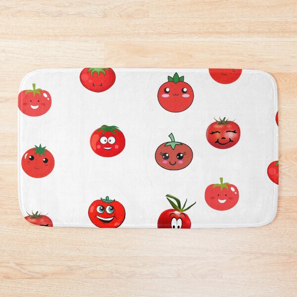 Item preview, Funny and Cute Happy Tomato Faces  designed and sold by silviaol.