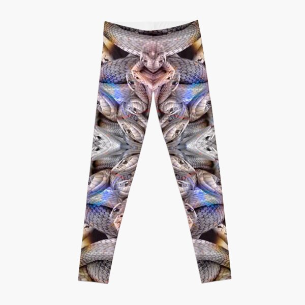 Abstract Snake Dance Leggings