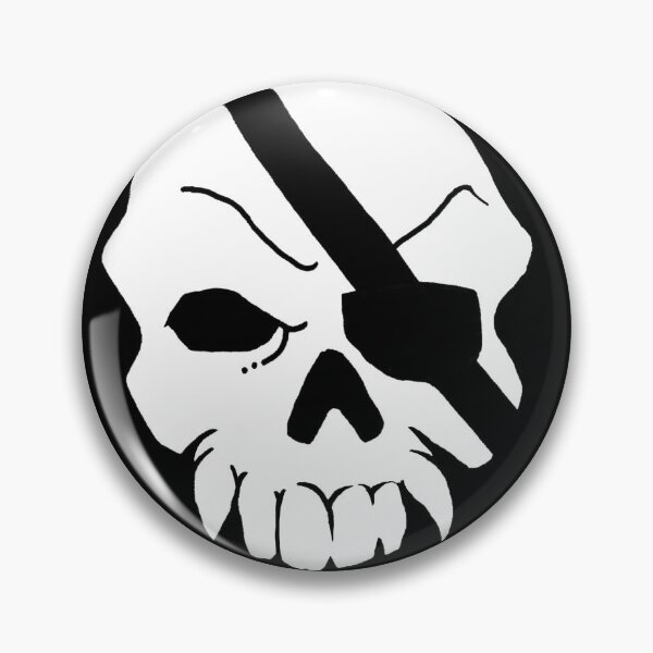 Item preview, Eyepatch Skull B&W designed and sold by Viceroy23.