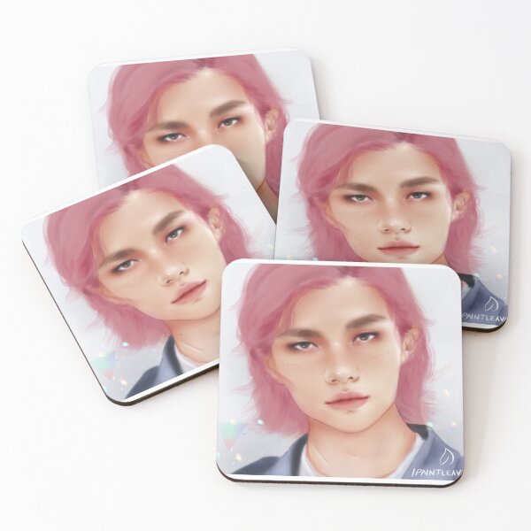 Item preview, Pink Hyunjin  designed and sold by ipaintleaves.