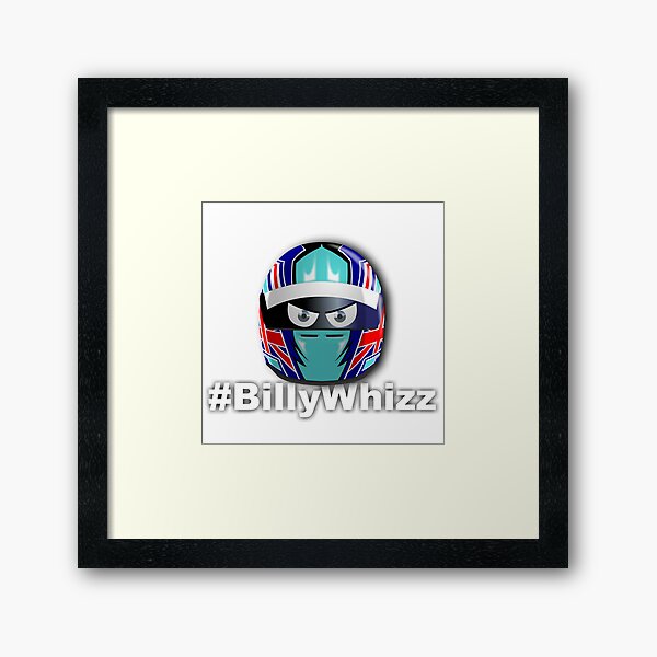 BILLY WHIZZ Framed Art Print