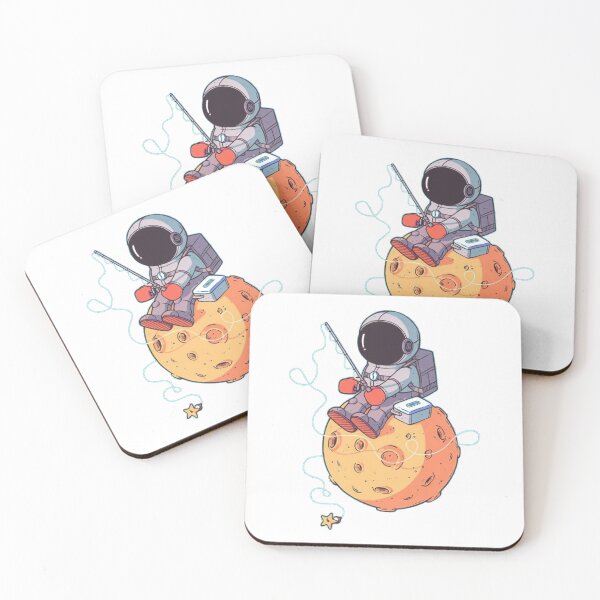 Item preview, astronaut on fish designed and sold by bbuszka.