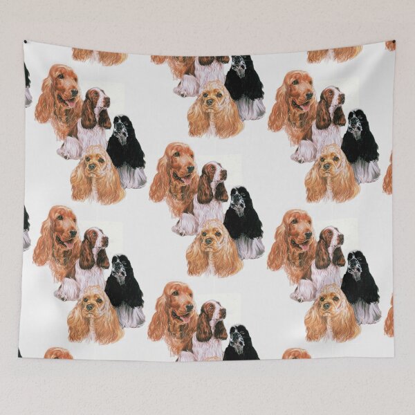 Item preview, Cocker Spaniel (English and American) Gallimaufry designed and sold by BarbBarcikKeith.