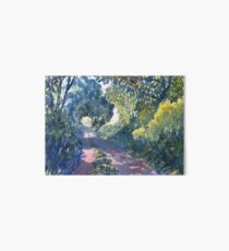 Hockney's Tunnel of Trees Art Board