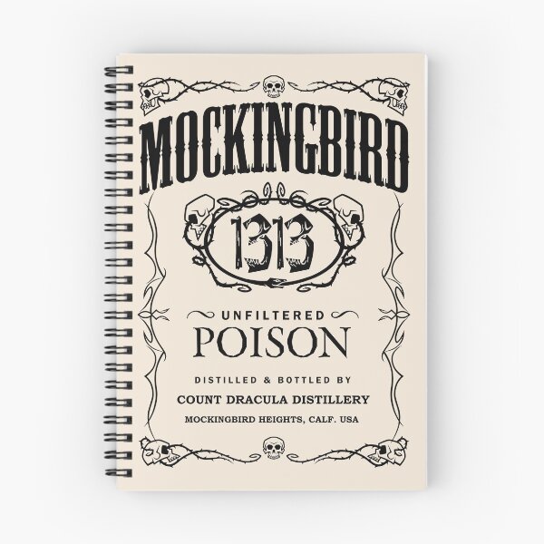 Artikelvorschau, MOCKINGBIRD 1313 GIFT - WEISSES ETIKETT entworfen und verkauft von MINION-FACTORY.