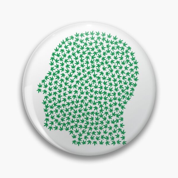 Item preview, Cannabis Head Weed hemp leaves designed and sold by Neolitikum.
