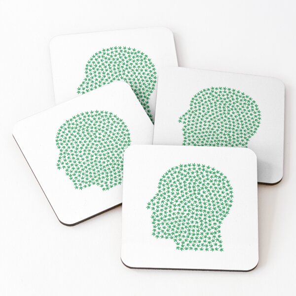 Item preview, Cannabis Head Weed hemp leaves designed and sold by Neolitikum.