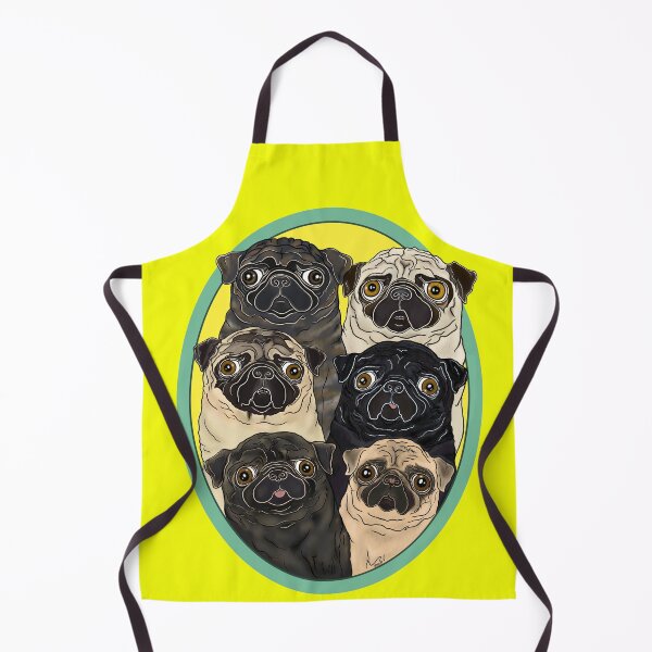 Item preview, Six Pugs by FivePugs designed and sold by FivePugs.