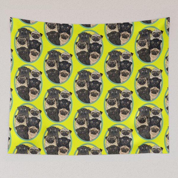 Item preview, Six Pugs by FivePugs designed and sold by FivePugs.