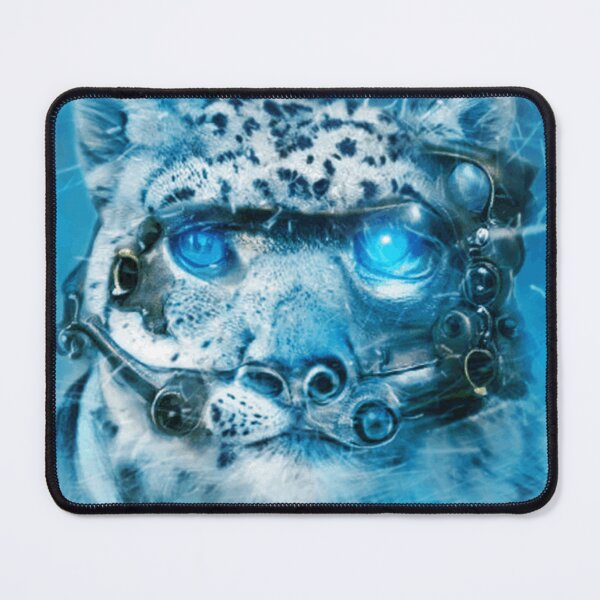 Item preview, Steampunked Snow Leopard designed and sold by TheGodSet.