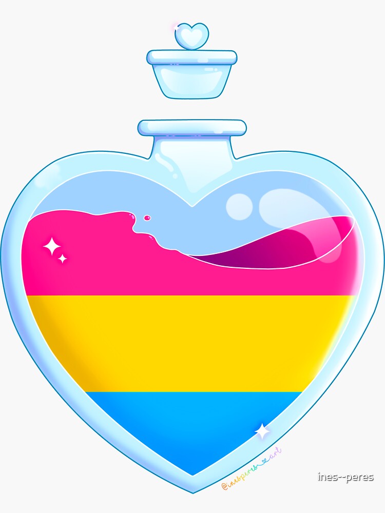 Pansexual Potion Sticker For Sale By Ines Peres Redbubble