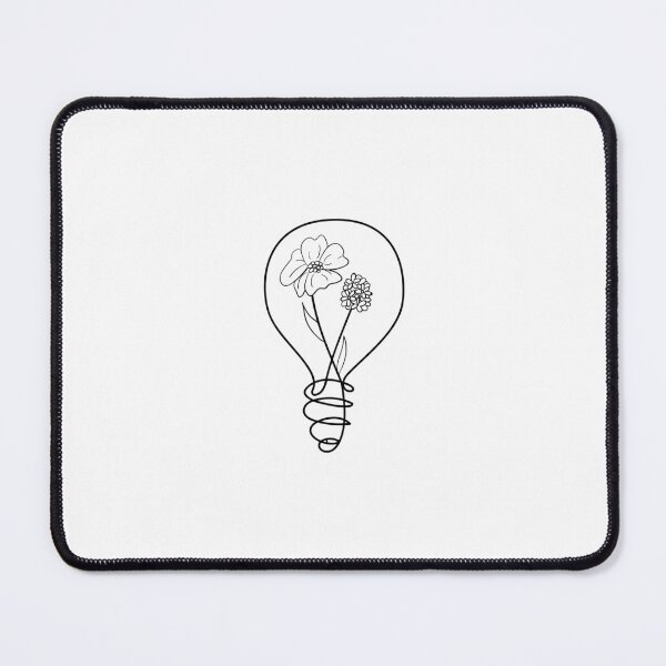 Item preview, Light Bulb with illustrated Flowers designed and sold by sams-eshophere.