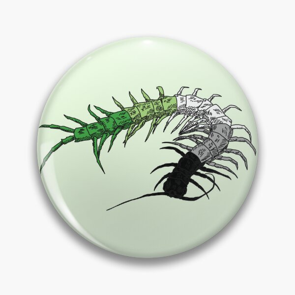 Item preview, Aromantic Centipede designed and sold by Whiskerless.