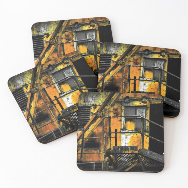 Item preview, Old Yellow Rusty Crane Control Box designed and sold by QuarterMoon.