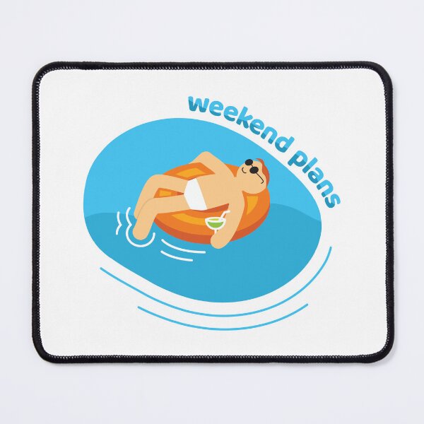 Item preview, "Weekend plans" pooltime designed and sold by houseofwray.