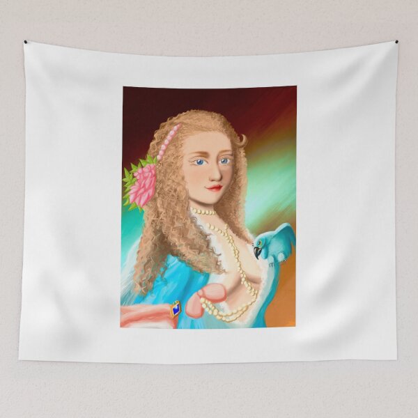 Item preview, Woman with a Parrot  designed and sold by chaosangel214.