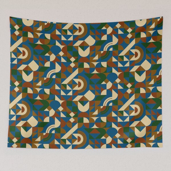 Item preview, geometric colorful patterns conceptual Art - Abstract Neo Geo graphic design designed and sold by Design Repo.