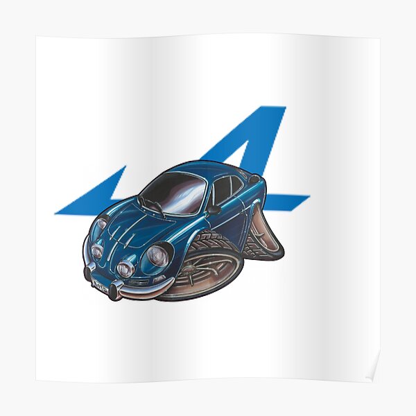 Alpine A110 renault A110 Poster