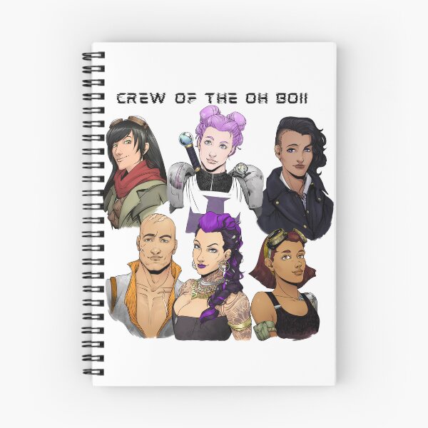 Item preview, The Crew of the Oh Boii designed and sold by Iconic Production.
