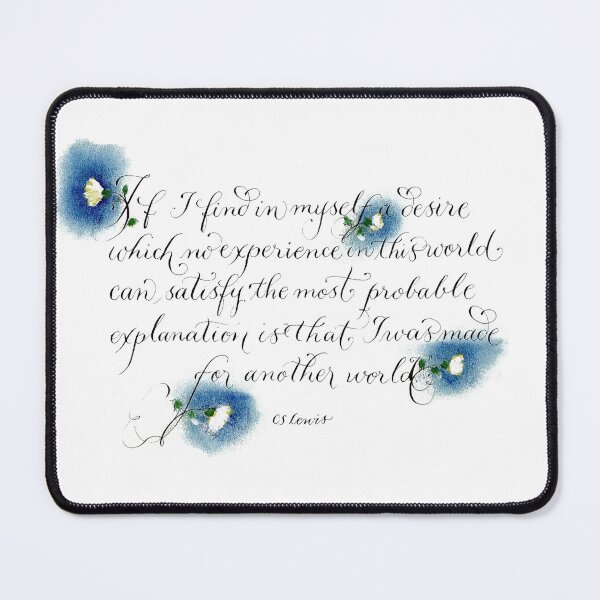 Aperçu de l'œuvre Une autre citation de World CS Lewis créée et vendue par Melissa Renee.