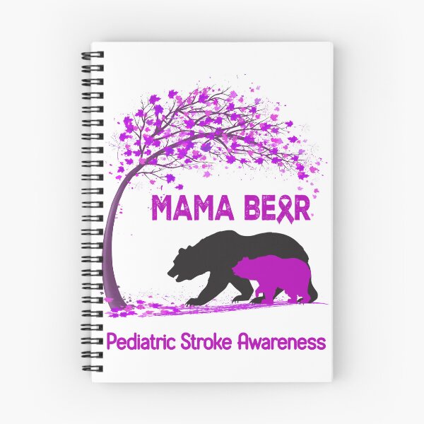 Item preview, Mama Bear Pediatric Stroke Awareness designed and sold by Mnrshirley.