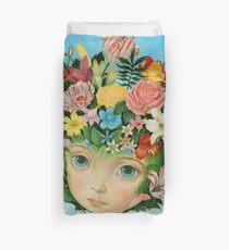The Language of Flowers by Raul Guerra Duvet Cover