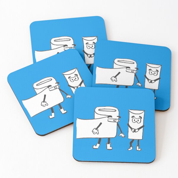 Item preview, Wiped Out Toilet Paper Eying Bare Toilet Paper Roll  designed and sold by AliCatOriginals.