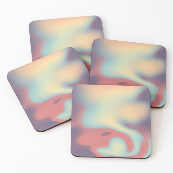 Item preview, Melted Liquid Sunset Gradient Fluid Abstract Artwork designed and sold by patternsoup.