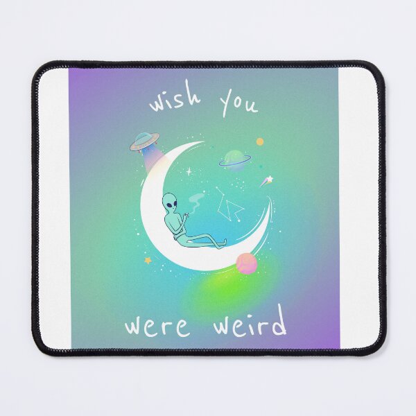 Item preview, Wish You Were Weird designed and sold by Rena Champ.
