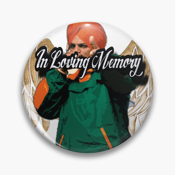 Item preview, Sidhu Moose Wala Rest in Peace Loving Memory Legends Never Die Shirt Sticker  designed and sold by AlexisValeska.