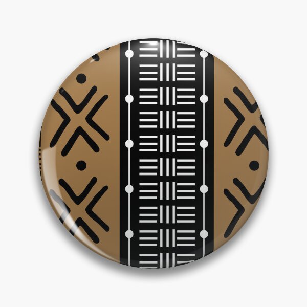 Item preview, Tan African Tribal Mud Cloth Pattern designed and sold by funkyvibes.
