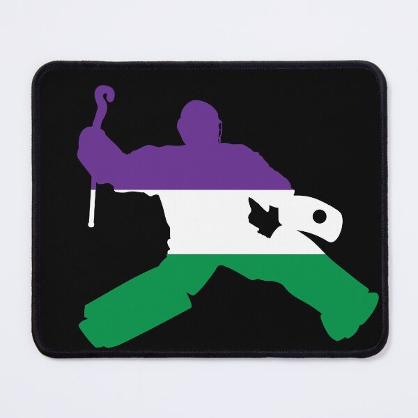 Item preview, Field Hockey Goalie: Genderqueer Pride designed and sold by Zia Frazier.