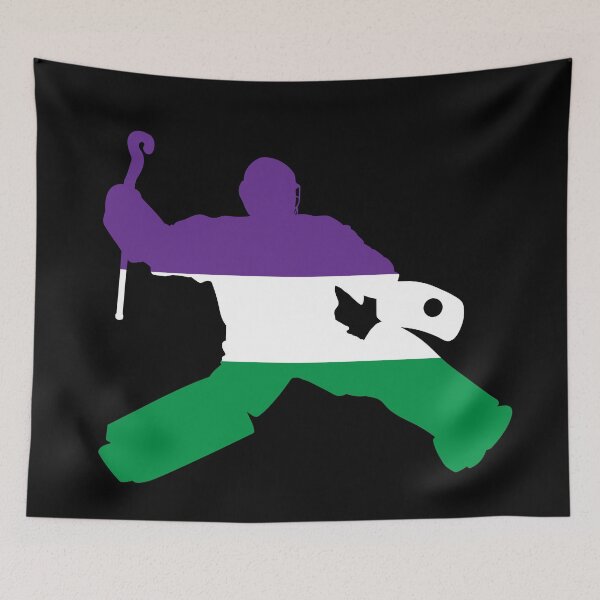 Item preview, Field Hockey Goalie: Genderqueer Pride designed and sold by Zia Frazier.