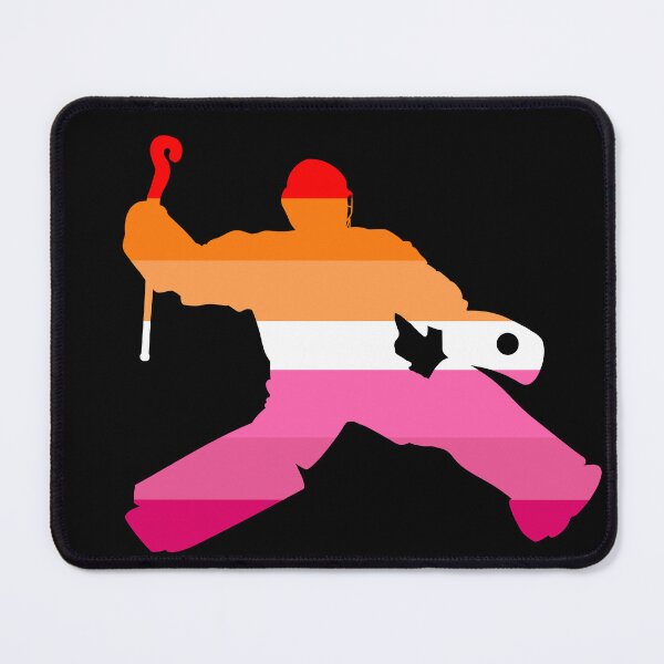 Item preview, Field Hockey Goalie: Lesbian Pride designed and sold by Zia Frazier.