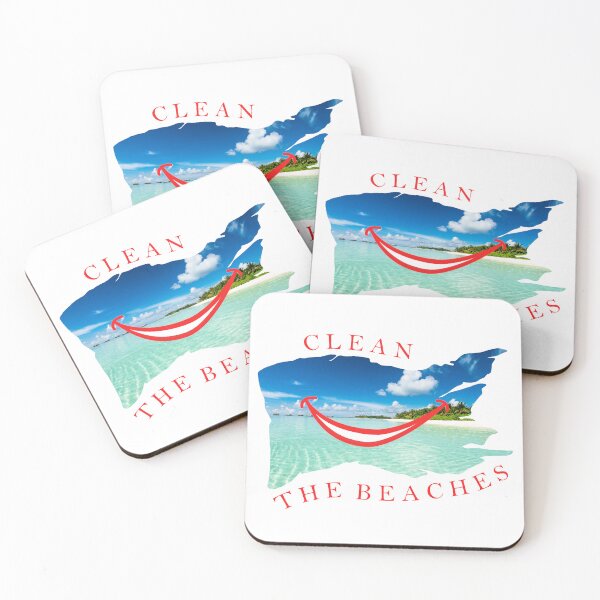 Item preview, CLEAN THE BEACHES   designed and sold by K0tK0tu.