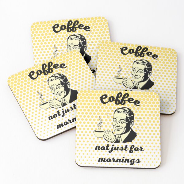 Item preview, Coffee, not just for mornings! designed and sold by E6Designs.
