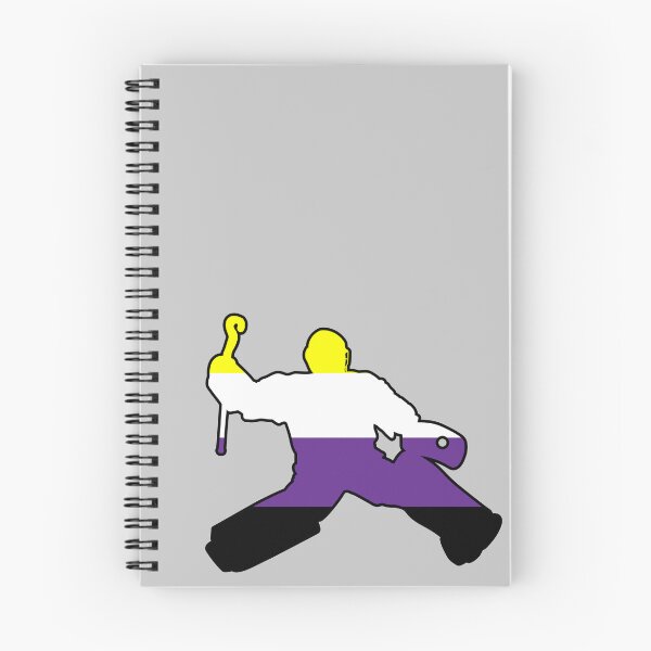 Item preview, Field Hockey Goalie: Nonbinary Pride designed and sold by Zia Frazier.