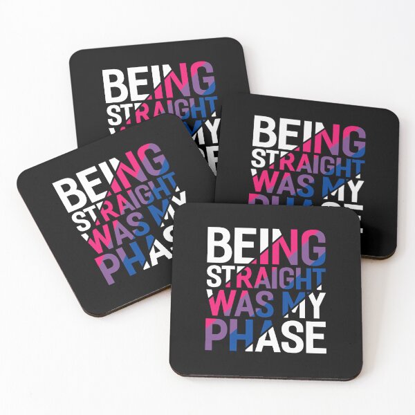 Item preview, Being Straight Was My Phase, Funny Bisexual Pride designed and sold by OutcastBrain.