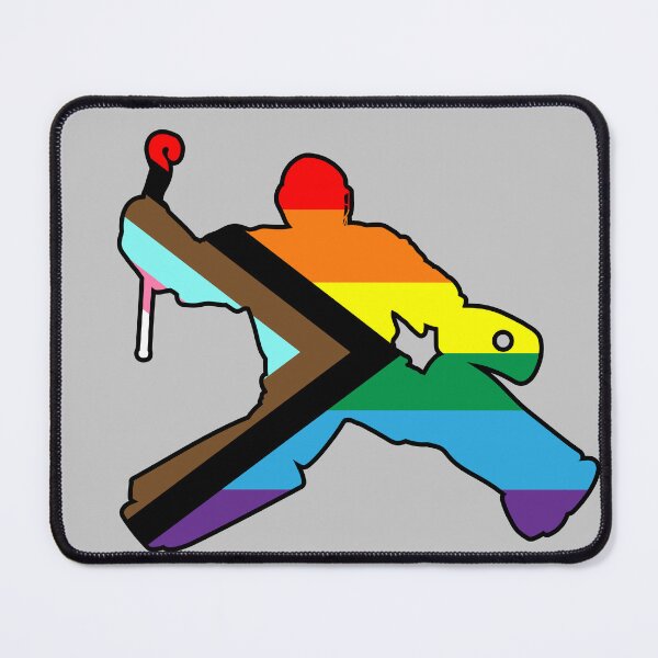 Item preview, Field Hockey Goalie: Queer Pride designed and sold by Zia Frazier.